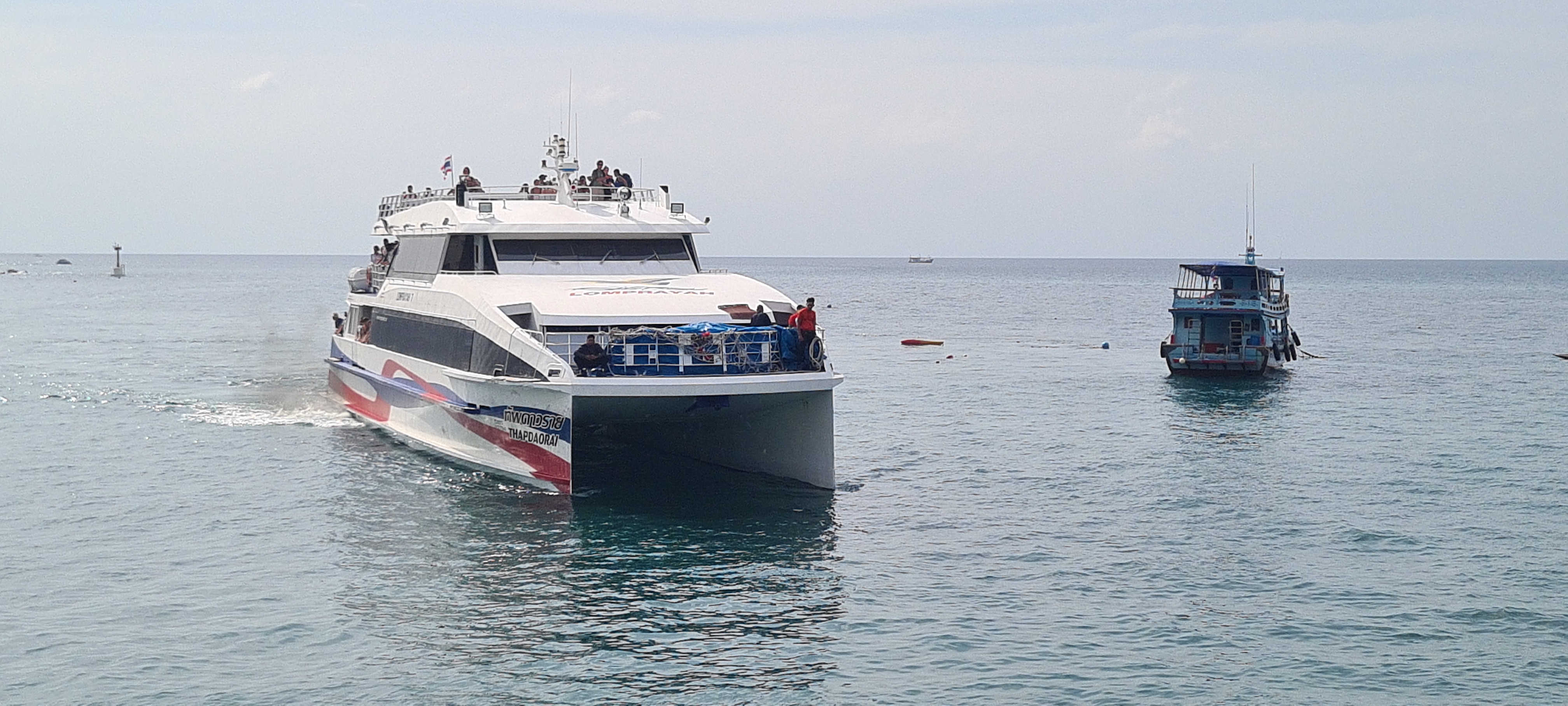 Speedbåt till Ko Tao